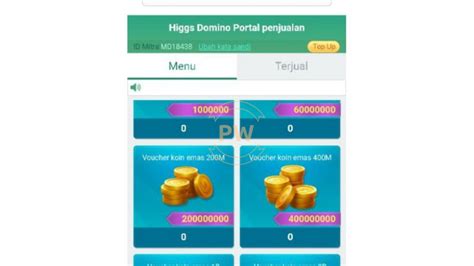 alat mitra domino menyediakan Isi Kredit HOK transaksi terjamin sambil farm relics harian untuk segera isi saldo image 1